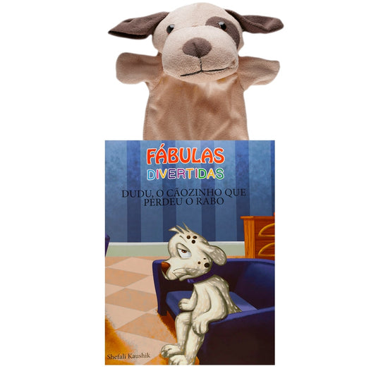 Fábulas Divertidas | Dudu o Cãozinho Que Perdeu o Rabo | Com Fantoche
