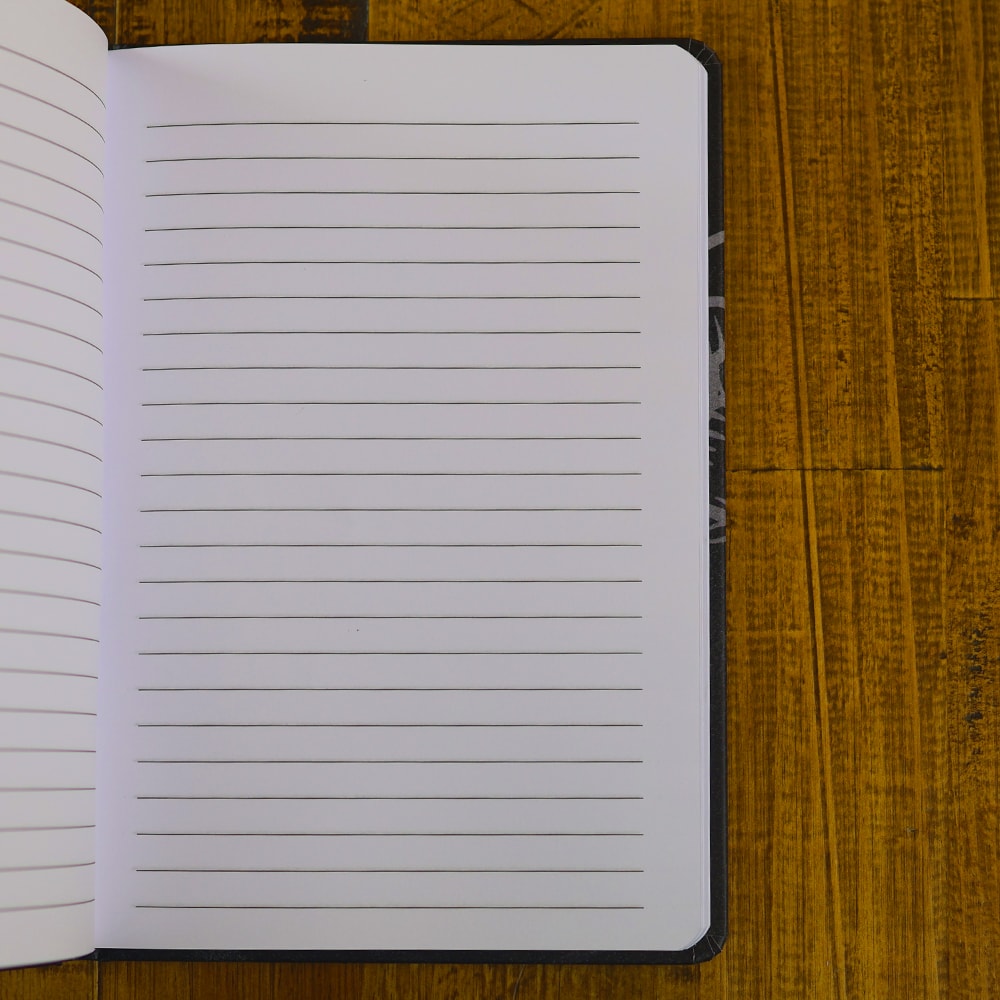 Caderno Moleskine | Com Pauta | Capa Abri Meu Coração