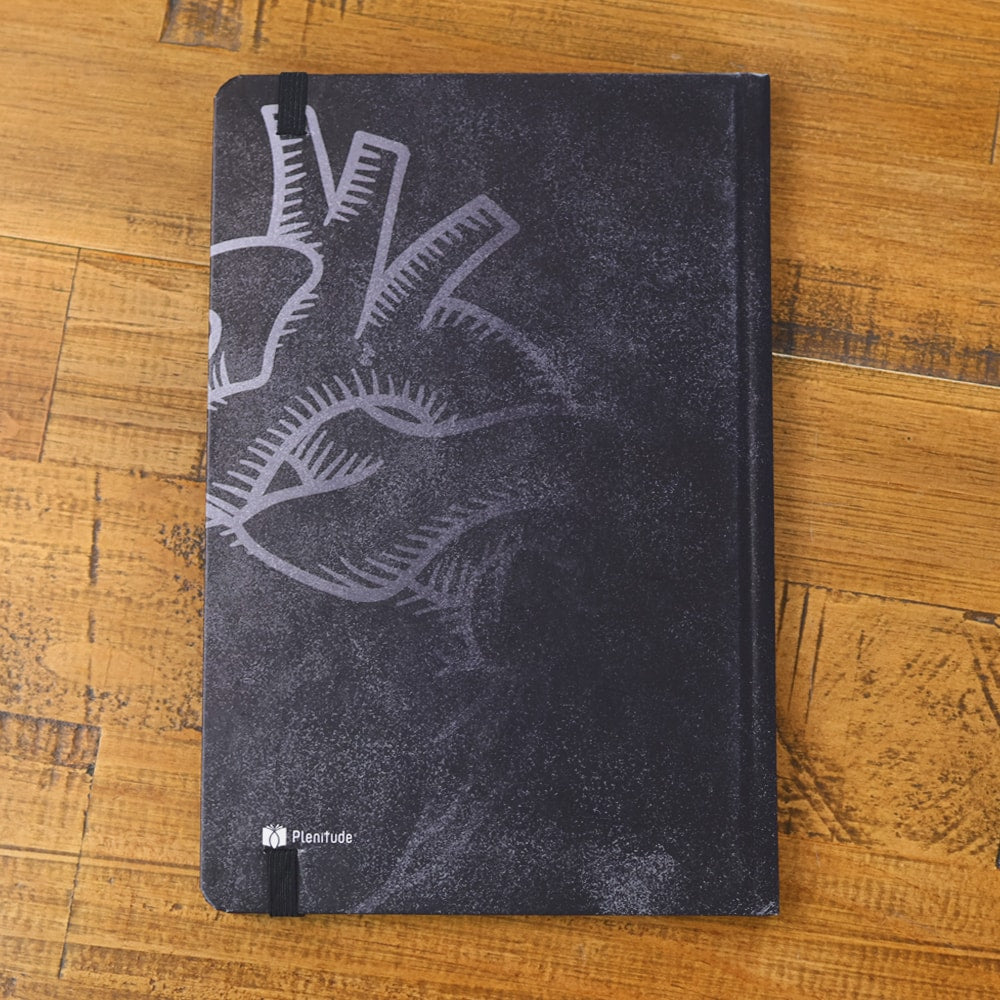 Caderno Moleskine | Com Pauta | Capa Abri Meu Coração