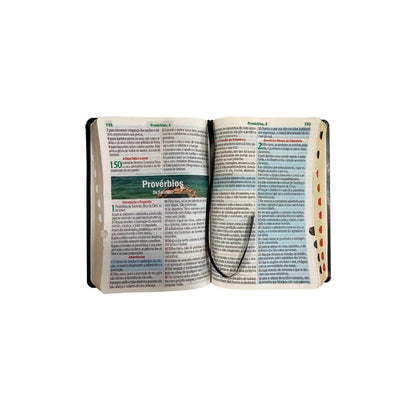 Bíblia Sagrada | ARC | Letra Hipergigante | Harpa Avivada e Corinhos | Capa PU Luxo Cruz Preta