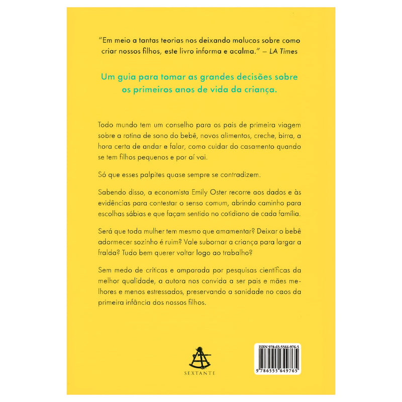 Criar Filhos Sem Mitos | Emily Oster