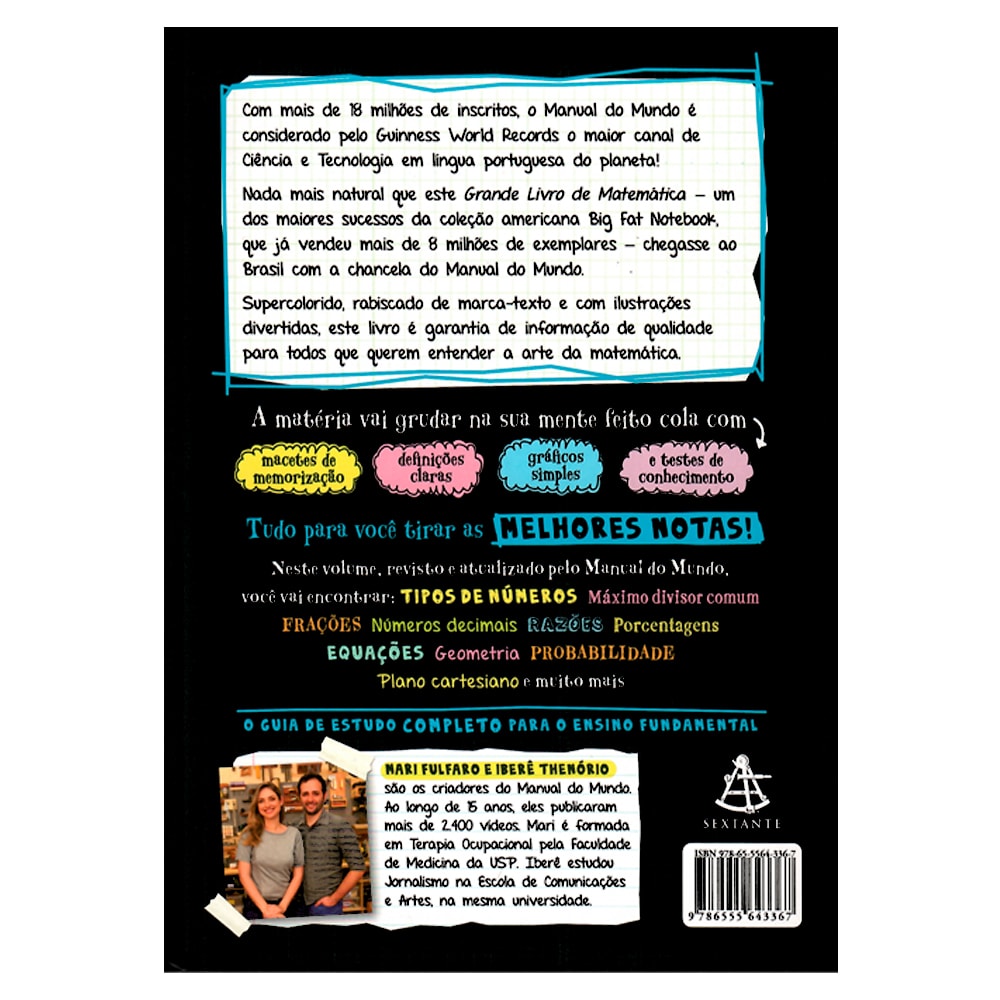 Grande Livro de Matemática do Manual do Mundo
