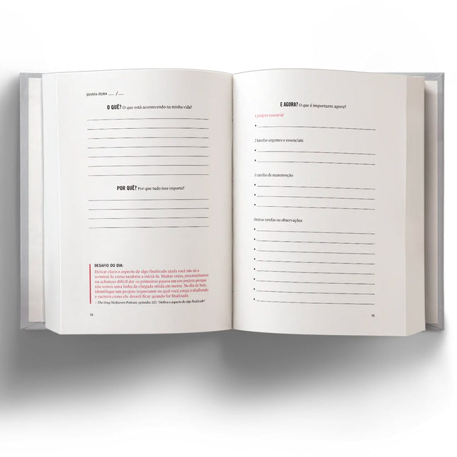 Planner do Essencialismo | Greg Mckeown