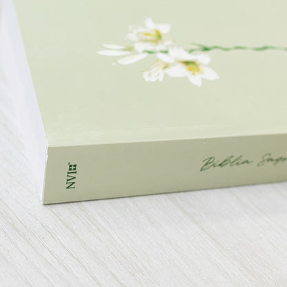 Bíblia Sagrada Lírios | NVI | Letra Grande | Capa Brochura