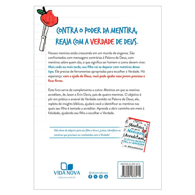 Guia dos Pais Para Mentiras Em Que os Meninos Acreditam |  Erin & Jason Davis