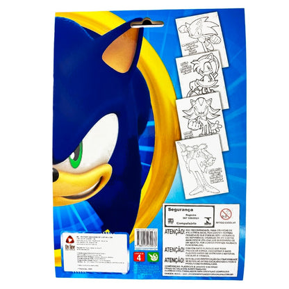 Sonic | Colorindo com Adesivos