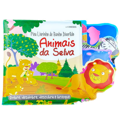 Meu Livrinho de Banho Divertido |  Animais da Selva