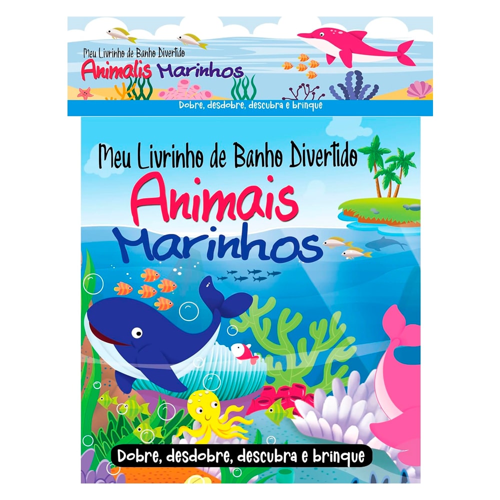Meu Livrinho de Banho Divertido |  Animais Marinhos