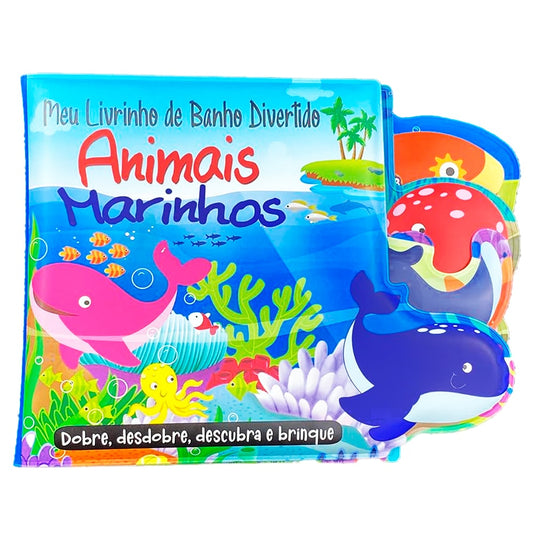 Meu Livrinho de Banho Divertido |  Animais Marinhos