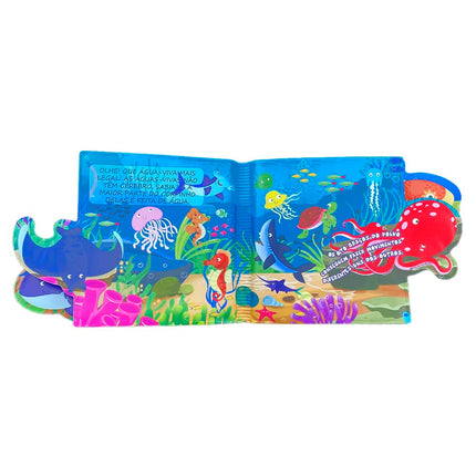 Meu Livrinho de Banho Divertido |  Animais Marinhos