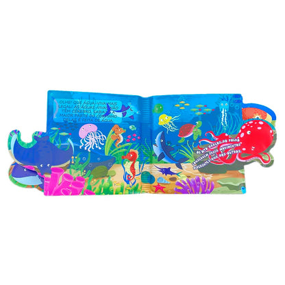 Meu Livrinho de Banho Divertido |  Animais Marinhos