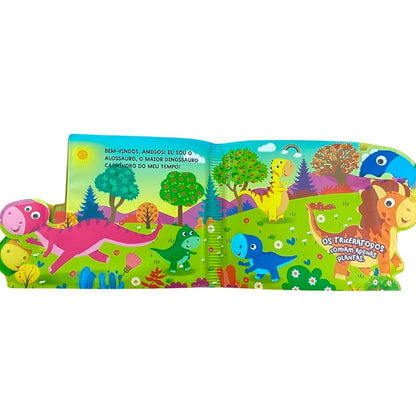 Meu Livrinho de Banho Divertido | Dinossauros