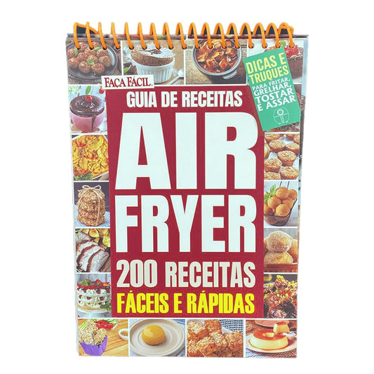 Guia de Receitas Faça Fácil | 200 Receitas com Air Fryer