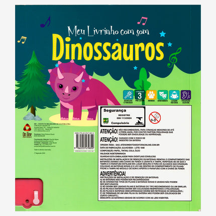 Meu Livrinho Com Som | Dinossauros