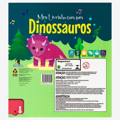 Meu Livrinho Com Som | Dinossauros