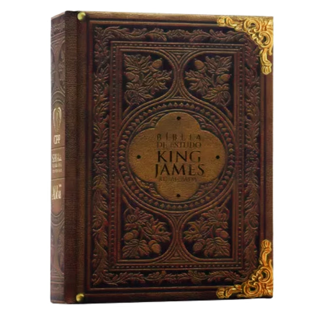 Bíblia de Estudo King James |  Atualizada |  Full Collor | Capa Dura | Vintage