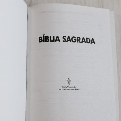 Bíblia Sagrada | NTLH | Lírios Azul | Brochura