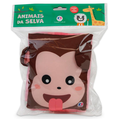 Animais da Selva | Livro de Pano