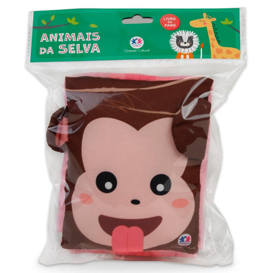 Animais da Selva | Livro de Pano