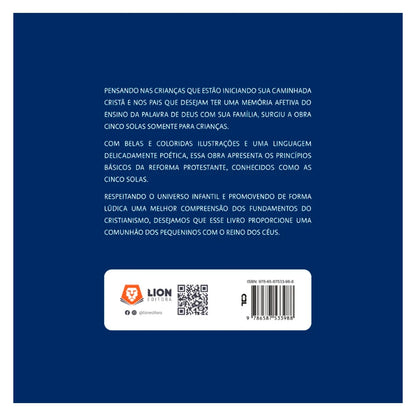 Cinco Solas Para Crianças | Cristina Marques