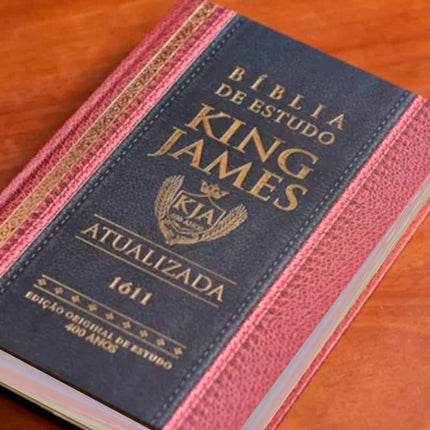 Bíblia de Estudo King James Atualizada | Hipergigante |  Full Collor | Capa Dura