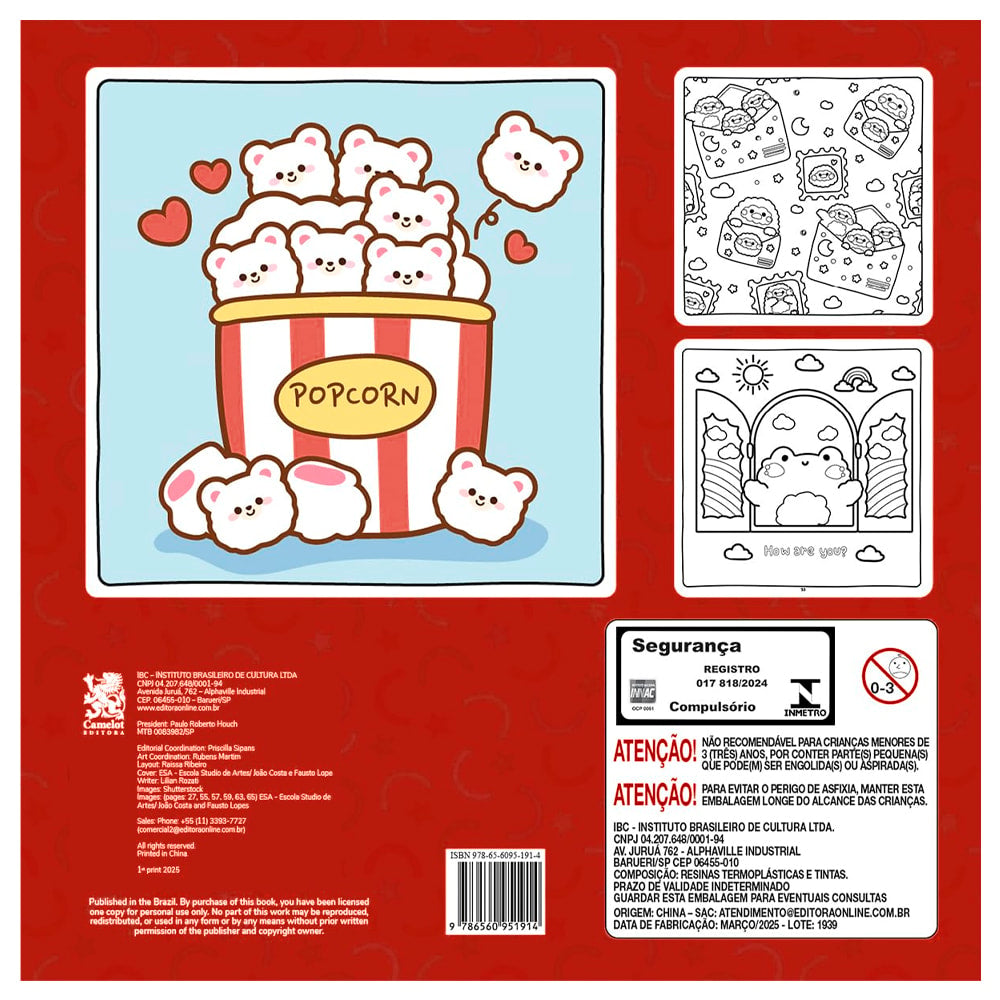 Cute & Comfy | Coloring Book for Adults 1 | Bold Easy | Edição Especial