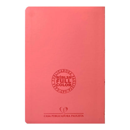 Bíblia da Pregadora Fiel | Full Color | ARC | Capa Luxo Rosa