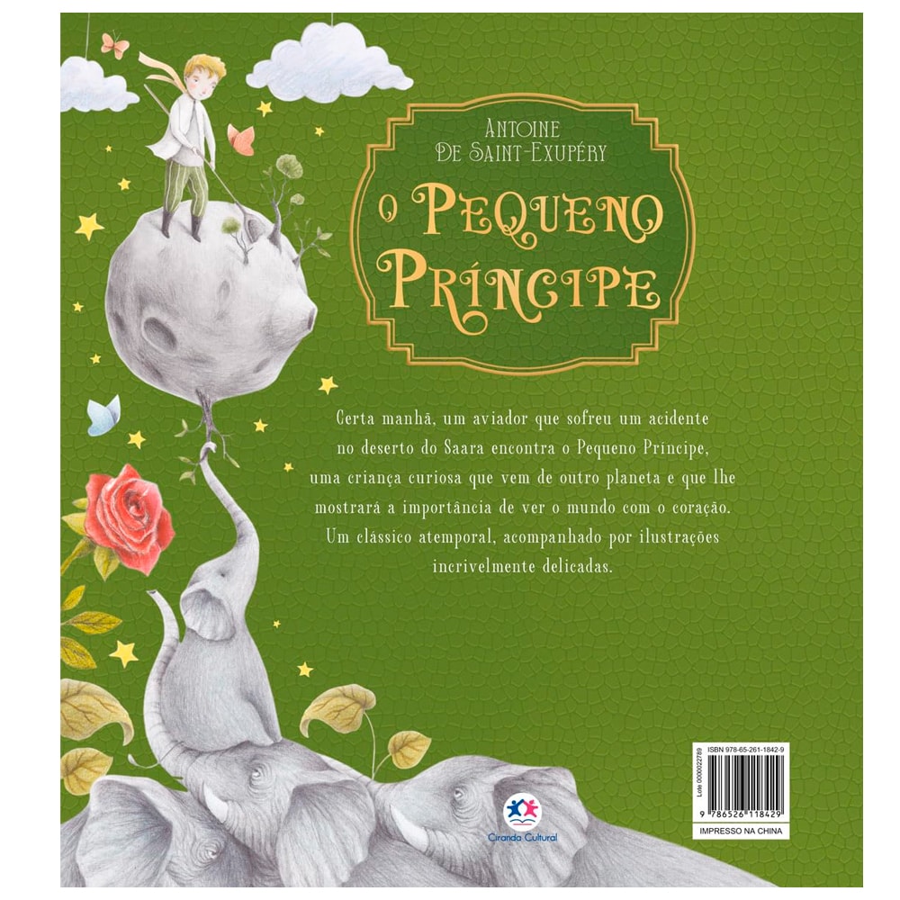 O Pequeno Príncipe | Antoine De Saint-Exupéry | Capa Dura