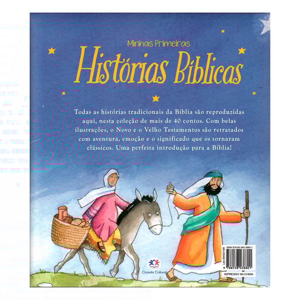 Minhas Primeiras Histórias Bíblicas | 43 Histórias do Antigo e do Novo Testamento