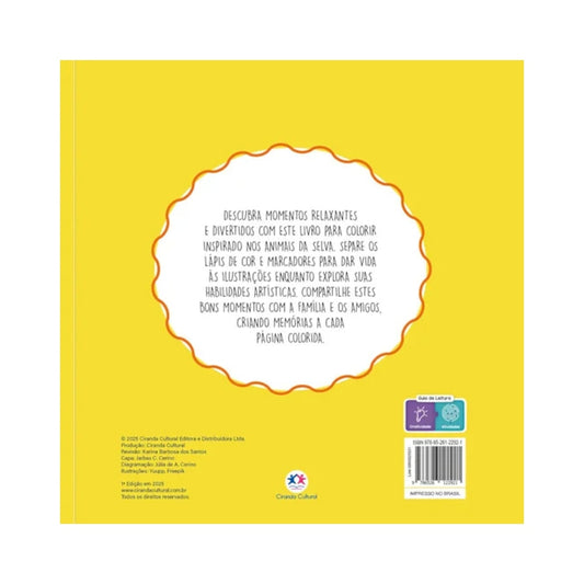 Jungle Buddies |  Livro de Colorir