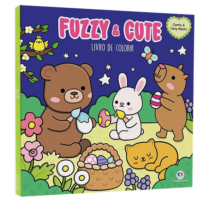 Fuzzy and Cute | Livro de Colorir