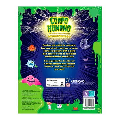Corpo Humano | Um Livro de Atividades Monstruoso