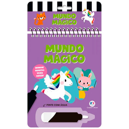 Aquabook Mundo Mágico | Pinte Com Água