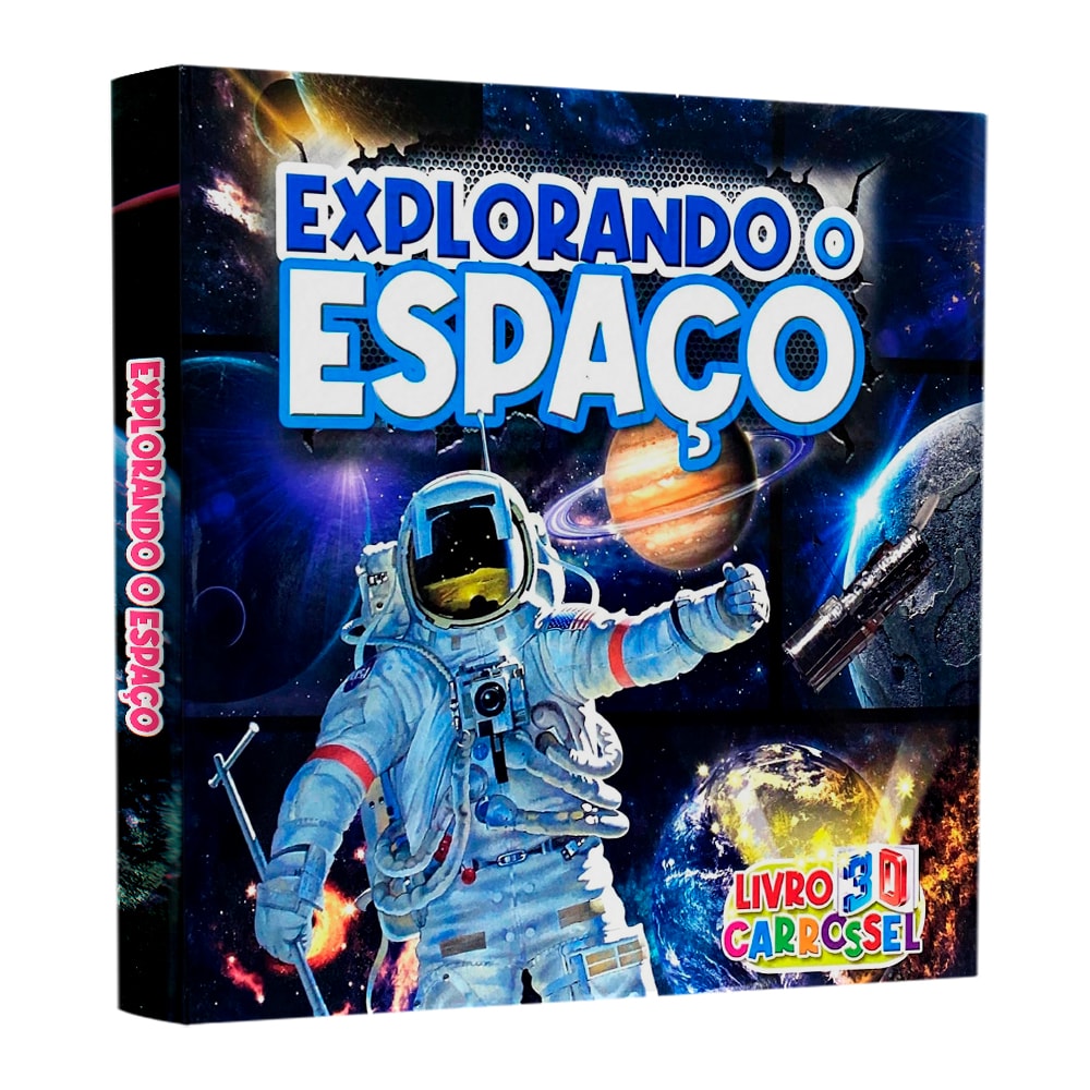 Livro 3D Carrossel | Explorando o Espaço