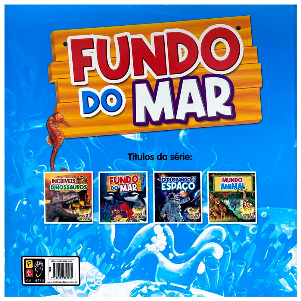 Livro 3D Carrossel | Fundo do Mar