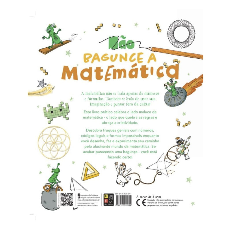 Não Bagunce a Matemática | Anna Claybourne
