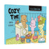 Coleção Cute and Cozy | Cozy Time | Para Colorir | Capa Azul