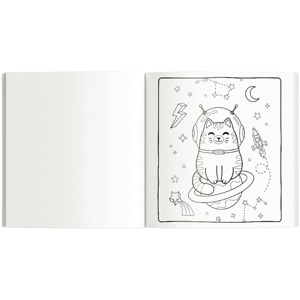 Cute & Comfy |  Desenho Simples  | Edição Luxo | 12 Lápis de Cor