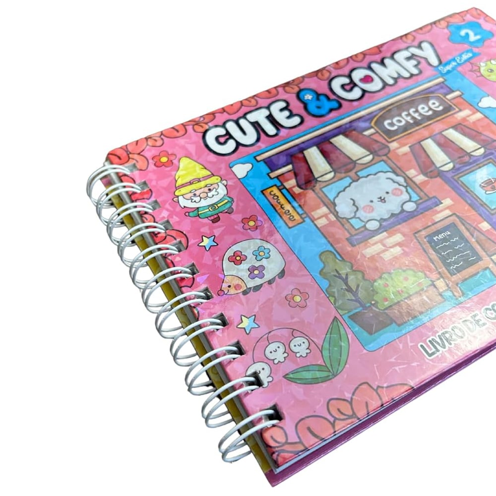 Cute & Comfy | Super Extra |  Edicao 02 | Livro de Colorir Para Adultos