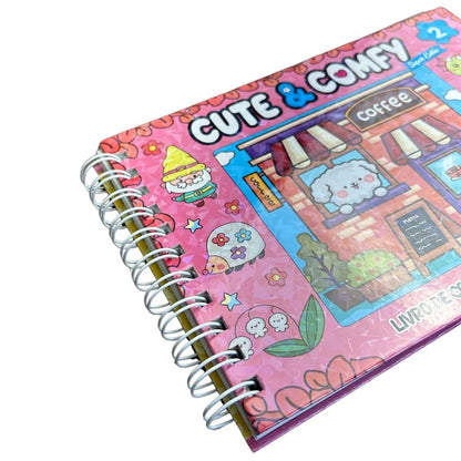Cute & Comfy | Super Extra |  Edicao 02 | Livro de Colorir Para Adultos
