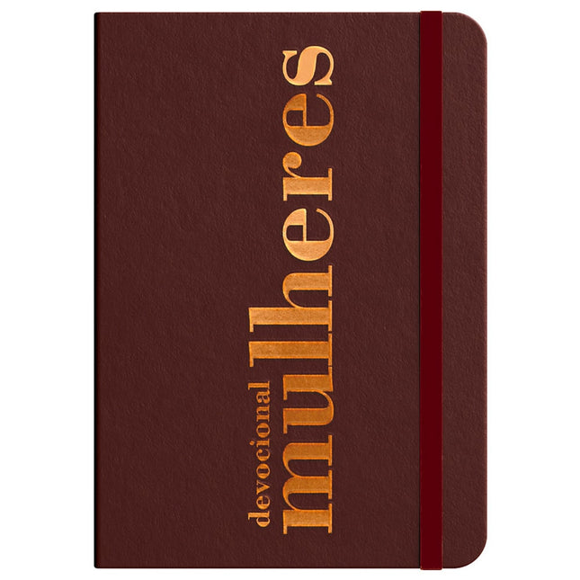 Moleskine | Devocional Mulheres  | Marrom | Viviane Martinello