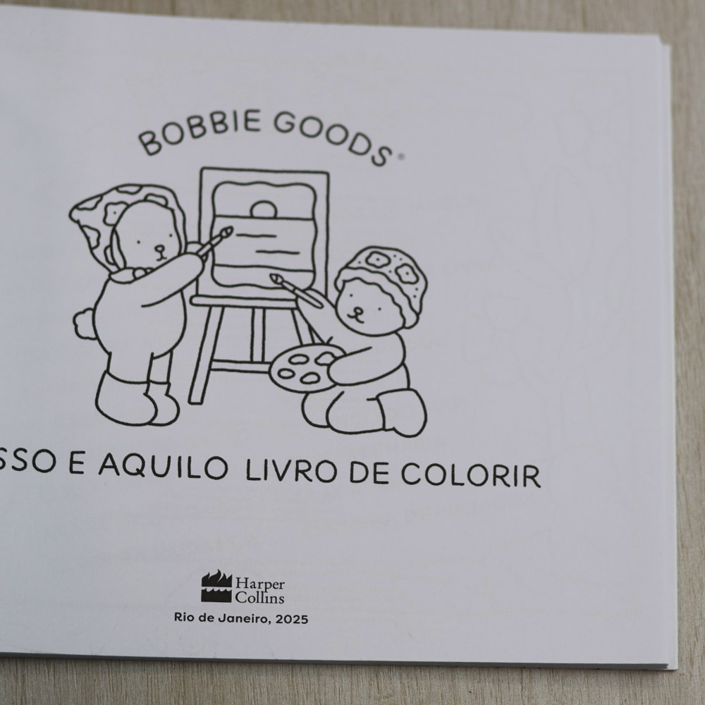Bobbie Goods | Livro de Colorir | Isso e Aquilo