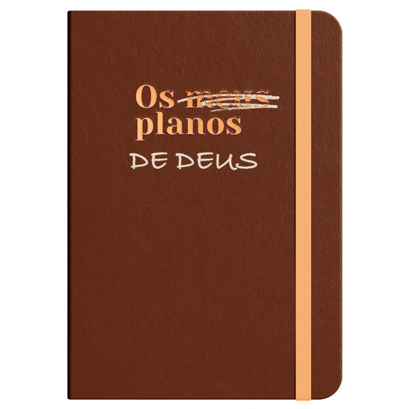 Moleskine | Os Planos de Deus | Marrom |  Viviane Martinello