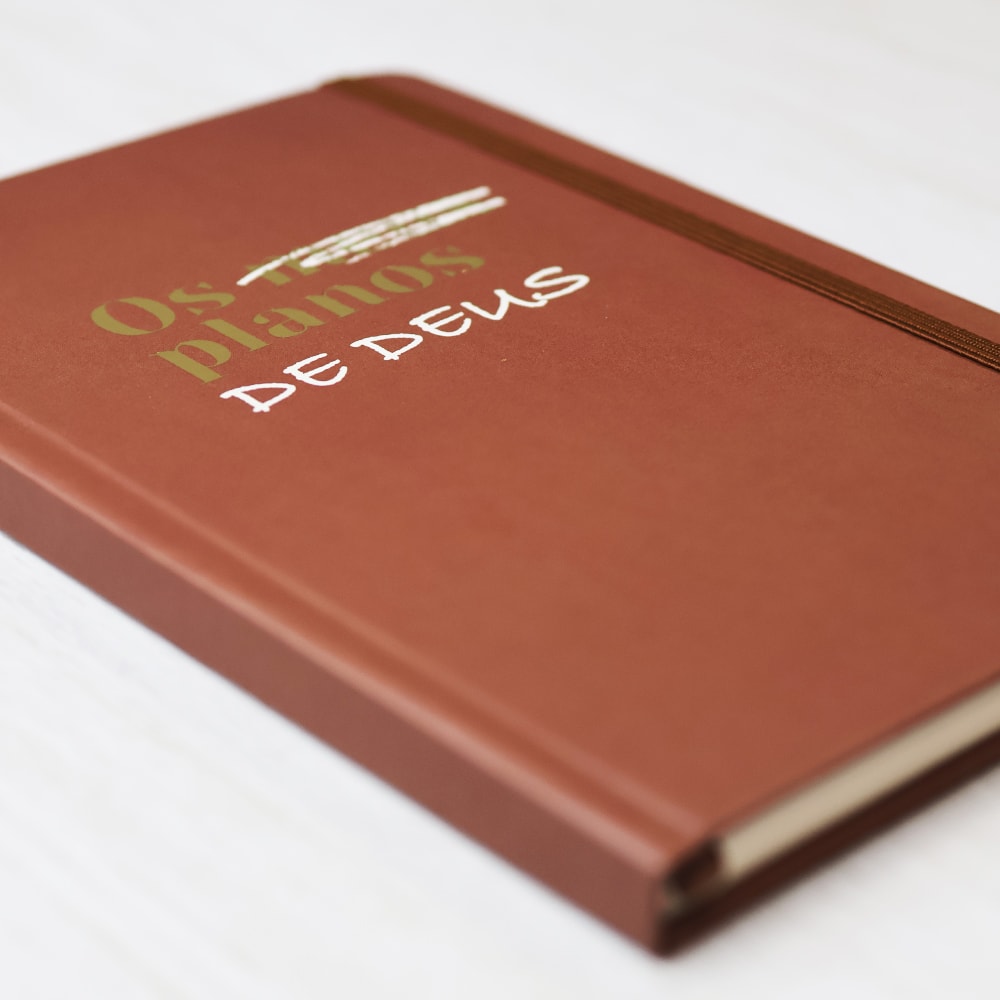 Moleskine | Os Planos de Deus | Marrom |  Viviane Martinello