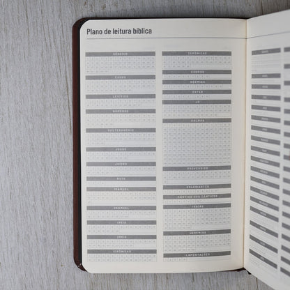 Moleskine | Os Planos de Deus | Marrom |  Viviane Martinello