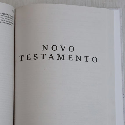 Bíblia Sagrada | ACF | Letra Grande | Capa Dura Flor Azul