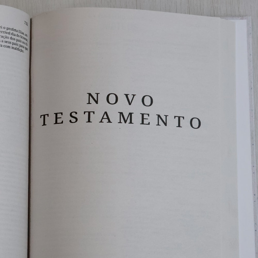 Bíblia Sagrada | ACF | Letra Grande | Capa Dura Flor Azul