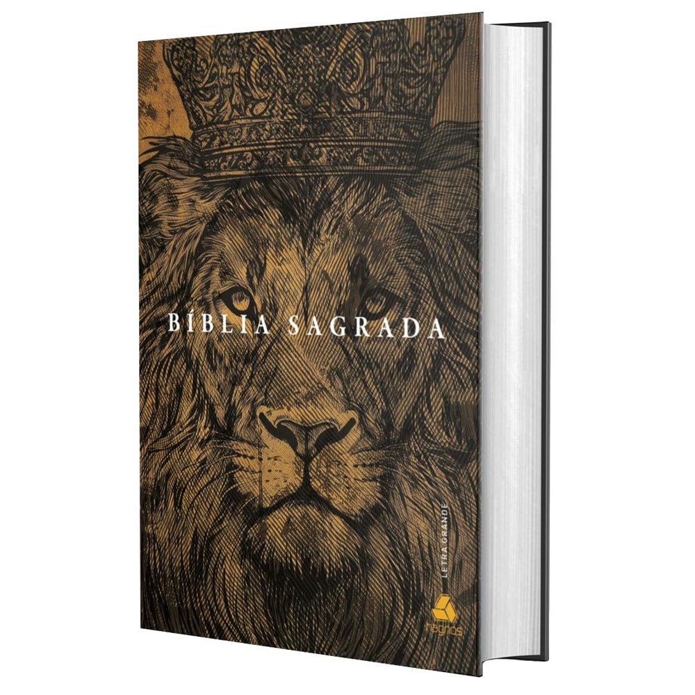 Bíblia Sagrada | ACF | Letra Grande | Capa Dura Leão Amado Rei
