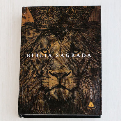 Bíblia Sagrada | ACF | Letra Grande | Capa Dura Leão Amado Rei