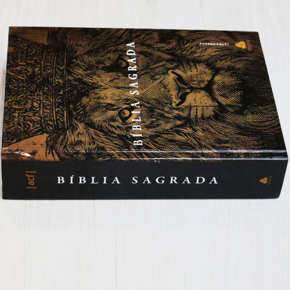 Bíblia Sagrada | ACF | Letra Grande | Capa Dura Leão Amado Rei